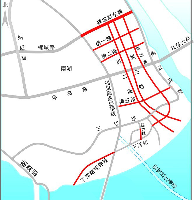 三江路延伸段年内动建 将接入南江滨东大道